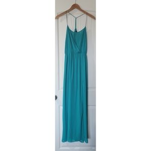 Forever 21 spaghetti strap long maxi dress size M